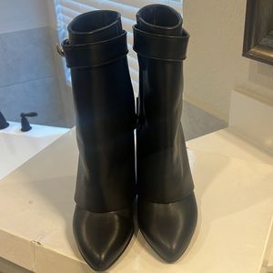 Black Givenchy Padlock Booties